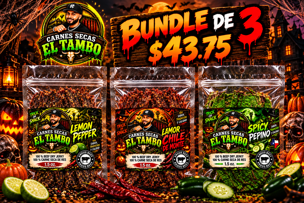 [BUNDLE 3 BAGS] CHILE DE MONTE, LEMON PEPPER, SPICY PEPINO