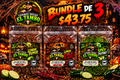 [BUNDLE 3 BAGS] CHILE DE MONTE, LEMON PEPPER, SPICY PEPINO