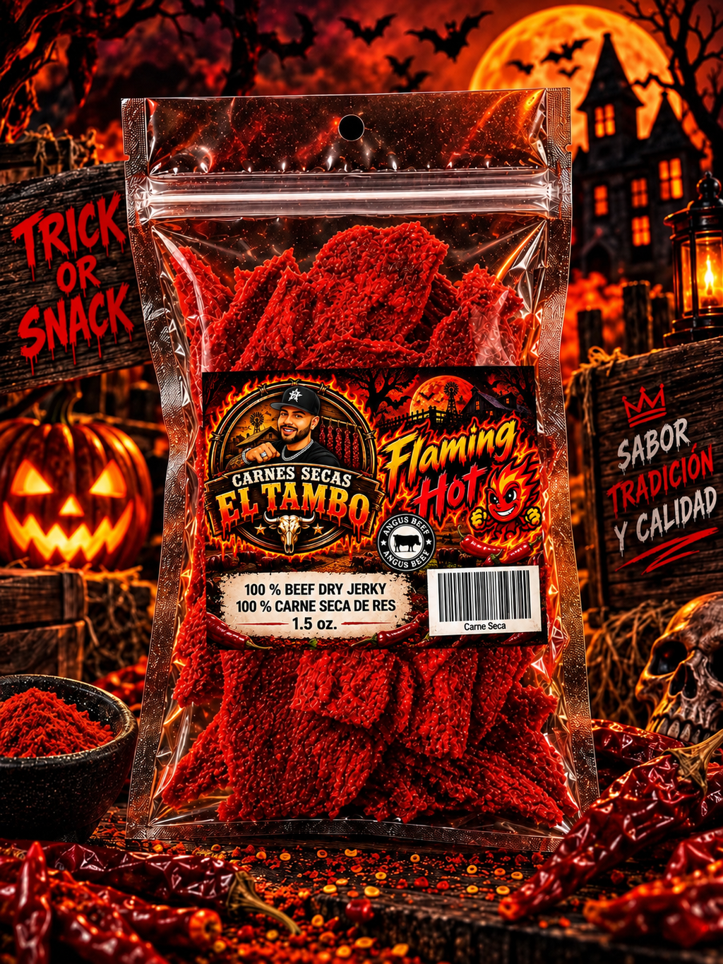 [BUNDLE OF 2] FLAMING HOT, FUEGO AZUL