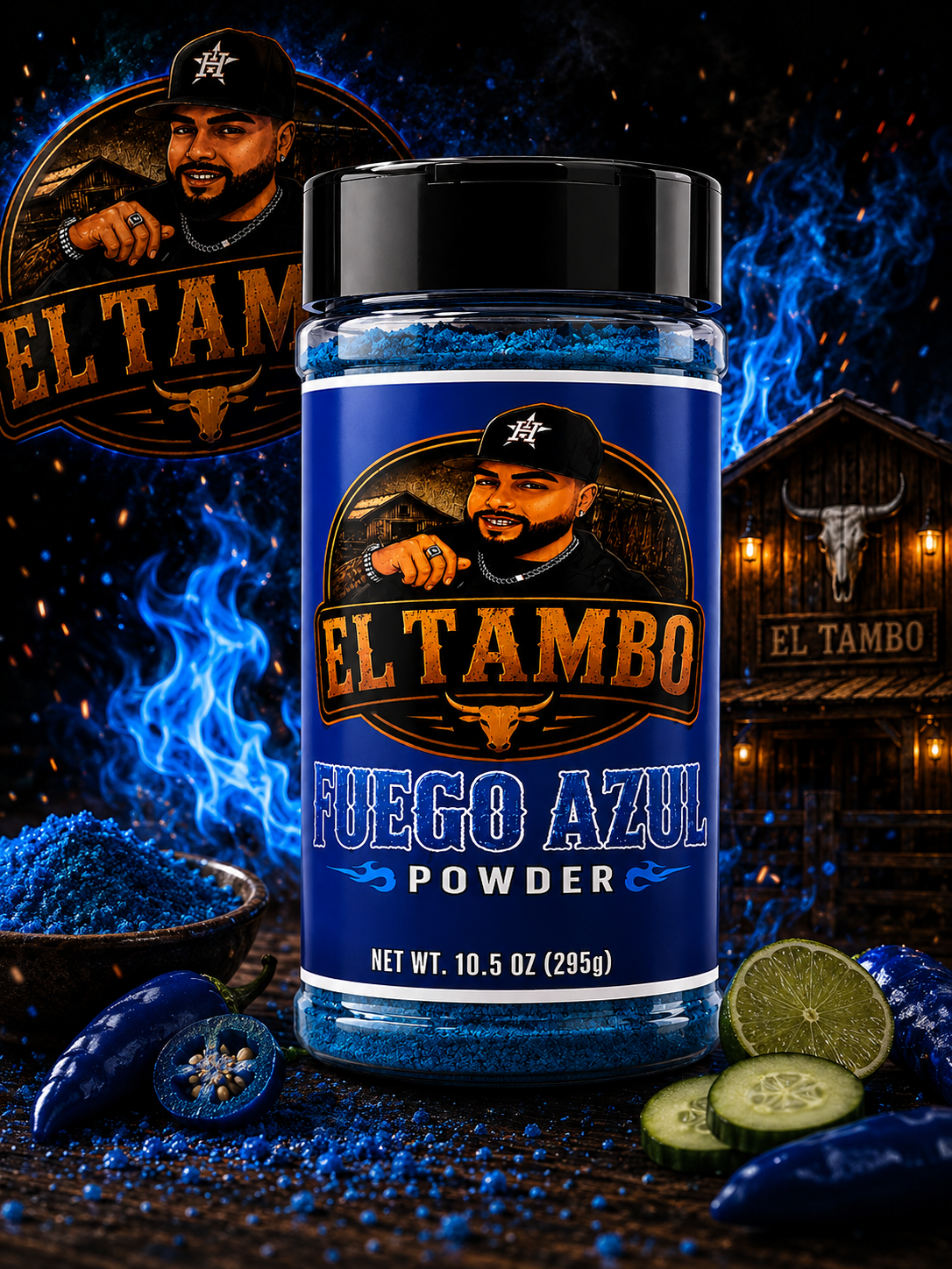 FUEGO AZUL POWDER