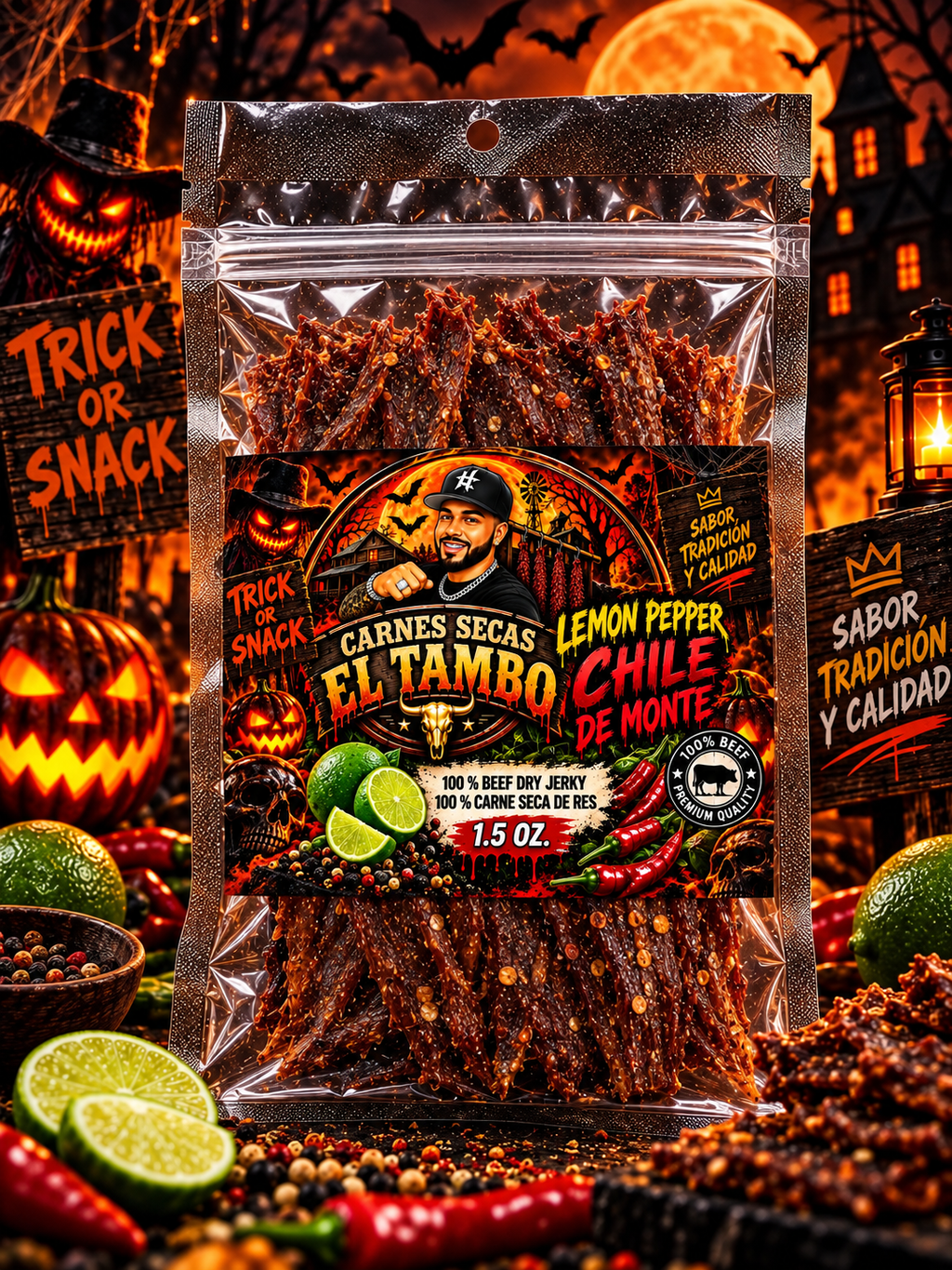 [BUNDLE 3 BAGS] CHILE DE MONTE, LEMON PEPPER, SPICY PEPINO