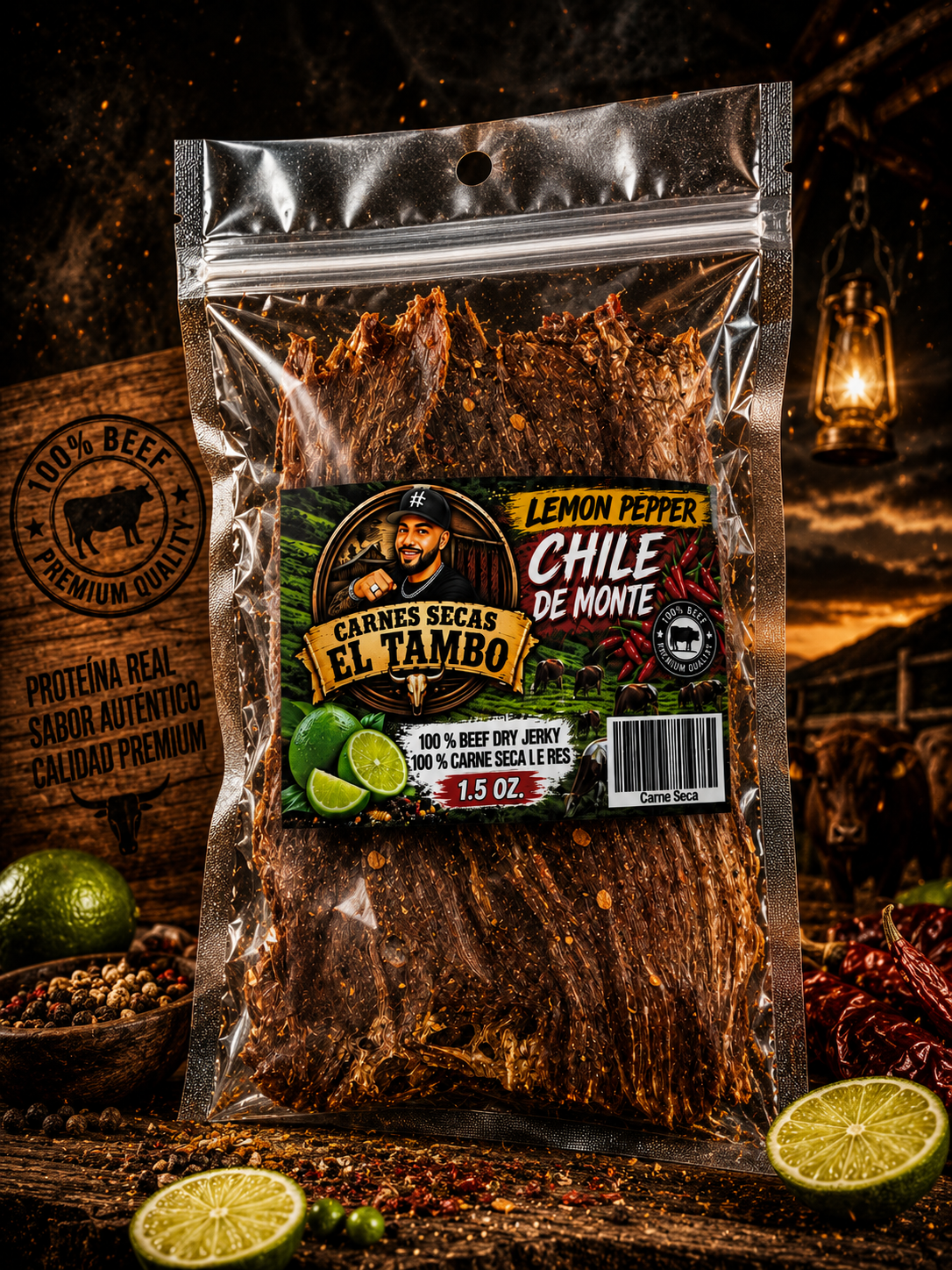 LEMON PEPPER CHILE DE MONTE